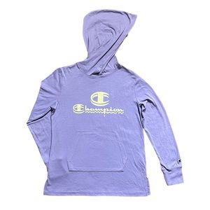 Kids (L) Champion athletic wear hoodie tshirt